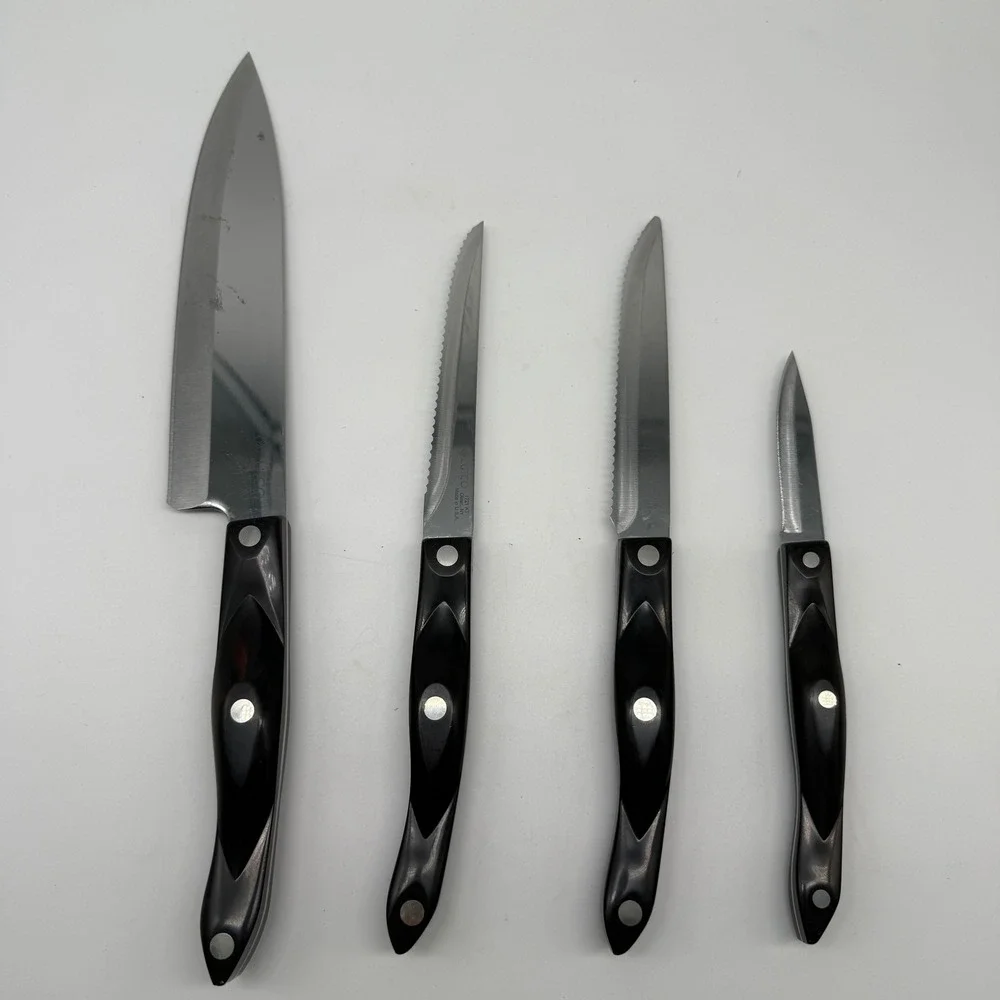 Cutco Knife Set 4pc Lot 1728 1721 2159 1720 *JUST SHARPENED*